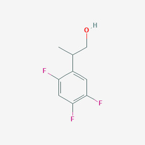 molecular formula C9H9F3O B2781336 2-(2,4,5-Trifluorophenyl)propan-1-ol CAS No. 1894867-81-2