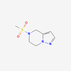5-(Methylsulfonyl)-4,5,6,7-tetrahydropyrazolo[1,5-a]pyrazine