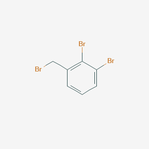 molecular formula C7H5Br3 B2781485 1,2-Dibromo-3-(bromomethyl)benzene CAS No. 93701-31-6