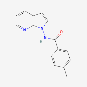 B2781710 4-methyl-N-(1H-pyrrolo[2,3-b]pyridin-1-yl)benzenecarboxamide CAS No. 861212-74-0