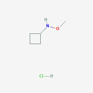 B2781720 N-Methoxycyclobutanamine;hydrochloride CAS No. 2361634-91-3