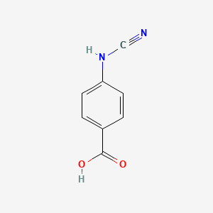 molecular formula C8H6N2O2 B2781747 4-(氰氨基)苯甲酸 CAS No. 61700-58-1