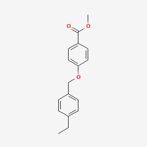 B2781810 Methyl 4-[(4-ethylphenyl)methoxy]benzoate CAS No. 400736-66-5