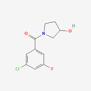 1-(3-Chloro-5-fluorobenzoyl)pyrrolidin-3-ol