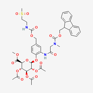molecular formula C42H47N3O17S B2781894 MAC glucuronide linker-1 CAS No. 2222981-71-5