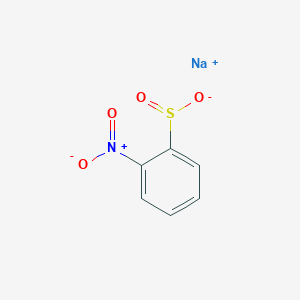 molecular formula C6H5NNaO4S B2781961 2-Nitrobenzenesulfinic acid sodium CAS No. 15898-45-0
