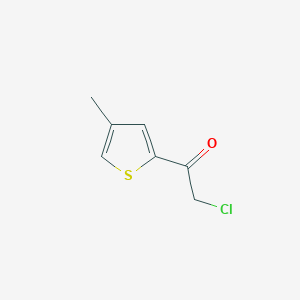 molecular formula C7H7ClOS B2781991 2-Chloro-1-(4-methylthiophen-2-yl)ethanone CAS No. 556110-51-1
