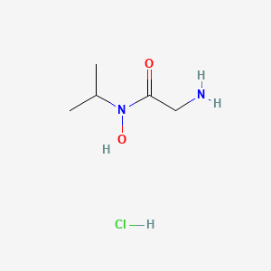 2-Amino-N-hydroxy-N-propan-2-ylacetamide;hydrochloride