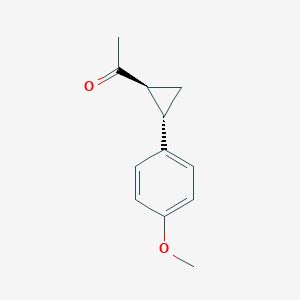 1-[(1S,2S)-2-(4-methoxyphenyl)cyclopropyl]ethanone