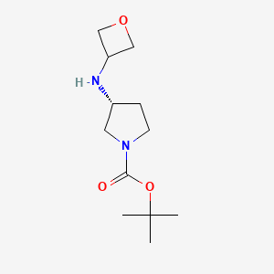 (R)-tert-Butyl 3-(oxetan-3-ylamino)pyrrolidine-1-carboxylate