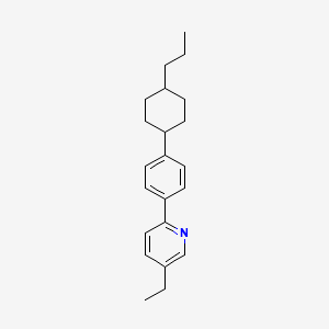 5-Ethyl-2-[4-(4-propylcyclohexyl)phenyl]pyridine