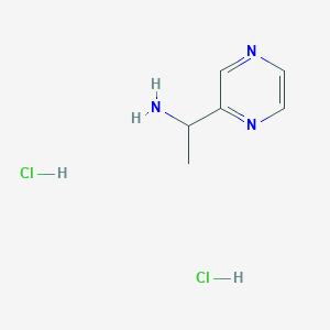 1-(Pyrazin-2-yl)ethan-1-amine dihydrochloride