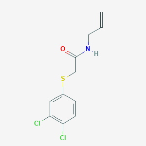 N-allyl-2-[(3,4-dichlorophenyl)sulfanyl]acetamide
