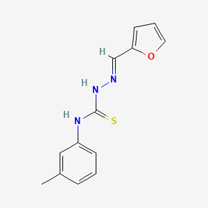 2-furaldehyde N-(3-methylphenyl)thiosemicarbazone