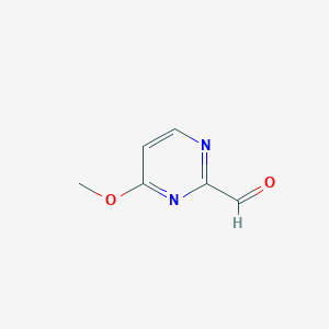 molecular formula C6H6N2O2 B2782188 4-Methoxypyrimidine-2-carbaldehyde CAS No. 1292369-35-7