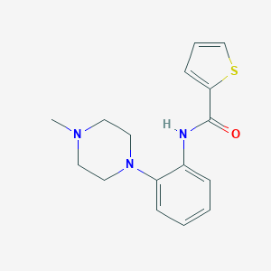 N-[2-(4-methylpiperazin-1-yl)phenyl]thiophene-2-carboxamide