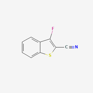 3-Fluoro-1-benzothiophene-2-carbonitrile