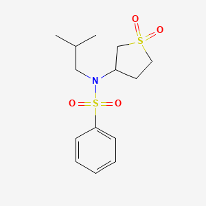 N-(1,1-dioxidotetrahydrothiophen-3-yl)-N-isobutylbenzenesulfonamide