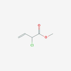 molecular formula C5H7ClO2 B2782336 Methyl 2-chlorobut-3-enoate CAS No. 51171-63-2