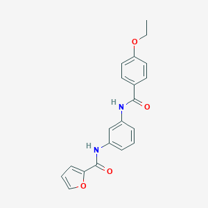 N-{3-[(4-ethoxybenzoyl)amino]phenyl}-2-furamide