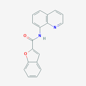 N-quinolin-8-yl-1-benzofuran-2-carboxamide
