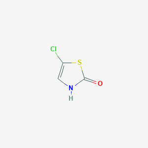 molecular formula C3H2ClNOS B2782591 5-氯-3H-1,3-噻唑-2-酮 CAS No. 1289062-73-2