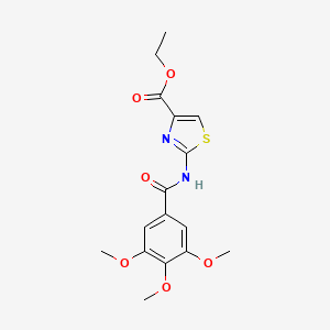 Ethyl 2-(3,4,5-trimethoxybenzamido)thiazole-4-carboxylate