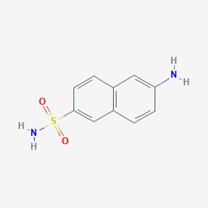 molecular formula C10H10N2O2S B2782717 6-Aminonaphthalene-2-sulfonamide CAS No. 27771-61-5