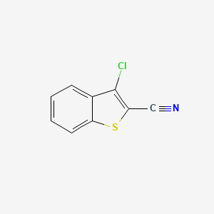 3-Chloro-1-benzothiophene-2-carbonitrile