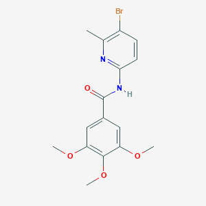 N-(5-bromo-6-methylpyridin-2-yl)-3,4,5-trimethoxybenzamide