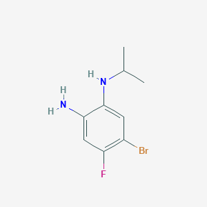 5-Bromo-4-fluoro-1-N-isopropylbenzene-1,2-diamine