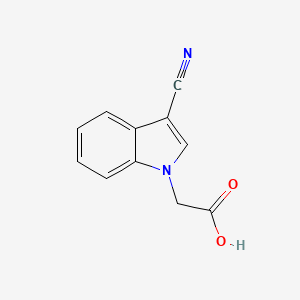 (3-Cyano-indol-1-yl)-acetic acid