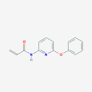 N-(6-Phenoxypyridin-2-yl)prop-2-enamide