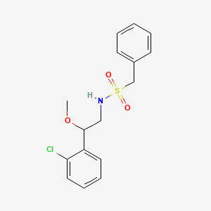 molecular formula C16H18ClNO3S B2783122 N-(2-甲氧基苯基)-2-((4-氧代-3-(邻甲苯基)-3,4-二氢苯并噻咯[3,2-d]嘧啶-2-基)硫)乙酰胺 CAS No. 1788783-72-1