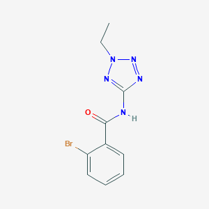 molecular formula C10H10BrN5O B278317 2-bromo-N-(2-ethyl-2H-tetrazol-5-yl)benzamide 