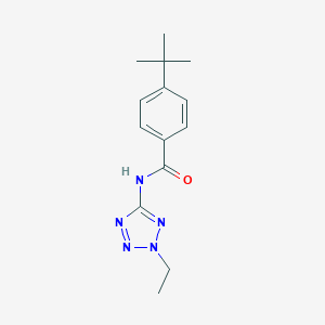 4-tert-Butyl-N-(2-ethyl-2H-tetrazol-5-yl)-benzamide