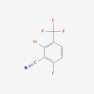 2-Bromo-6-fluoro-3-(trifluoromethyl)benzonitrile