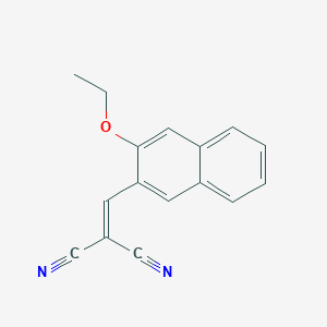 2-((3-Ethoxynaphthalen-2-yl)methylene)malononitrile