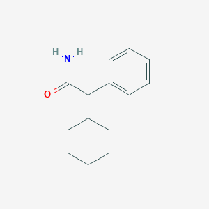 molecular formula C14H19NO B2783281 2-环己基-2-苯乙酰胺 CAS No. 3900-92-3