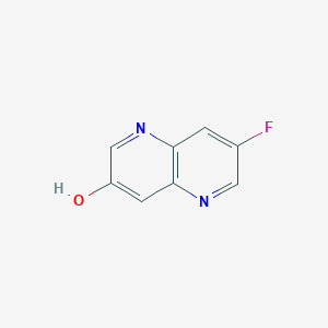 7-Fluoro-1,5-naphthyridin-3-ol