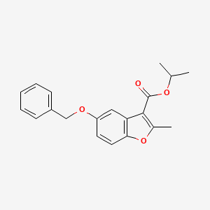 Isopropyl 5-(benzyloxy)-2-methyl-1-benzofuran-3-carboxylate