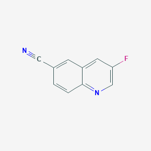 3-Fluoroquinoline-6-carbonitrile