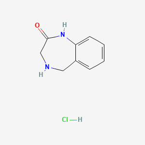 2,3,4,5-tetrahydro-1H-1,4-benzodiazepin-2-one hydrochloride