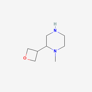 1-Methyl-2-(oxetan-3-yl)piperazine