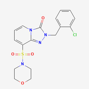 3-[3-(4-ethylphenyl)-7-oxoisoxazolo[4,5-d]pyrimidin-6(7H)-yl]-N-(3-methylphenyl)propanamide