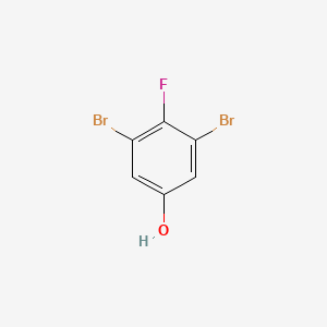 molecular formula C6H3Br2FO B2783553 3,5-Dibromo-4-fluorophenol CAS No. 58107-26-9