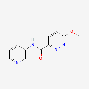 B2783632 6-methoxy-N-(pyridin-3-yl)pyridazine-3-carboxamide CAS No. 1797124-21-0