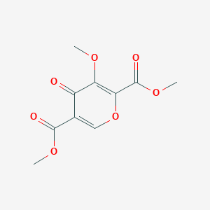 Dimethyl 3-methoxy-4-oxo-4H-pyran-2,5-dicarboxylate