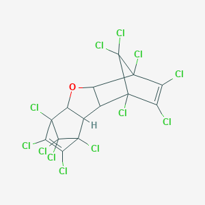 B027837 1,2,3,4,6,7,8,9,10,10,11,11-Dodecachloro-1,4,4a,5a,6,9,9a,9b-octahydro-1,4:6,9-dimethanodibenzofuran CAS No. 31107-44-5