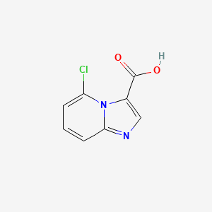molecular formula C8H5ClN2O2 B2783737 5-Chloroimidazo[1,2-a]pyridine-3-carboxylic acid CAS No. 1206250-04-5